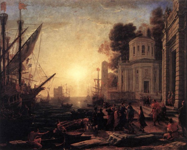 Carthage and The romans by Claude Lorrain